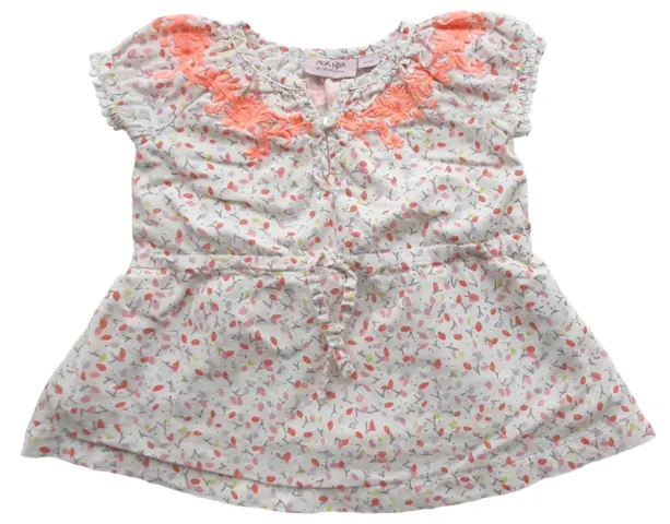 Noa Noa råhvid babykjole str. 56