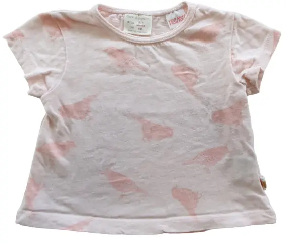 Zara rosa kortærmet bluse str. 68