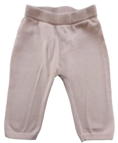 H&M rosa finstrikkede bukser str. 68