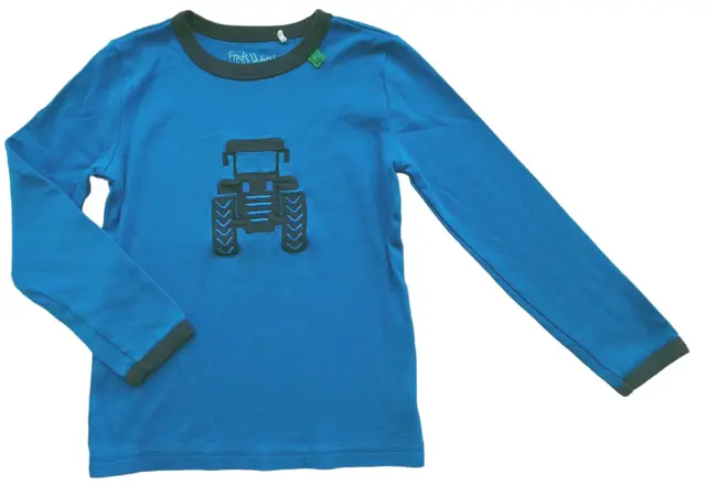 Fred's world turkisblå langærmet T-shirt str. 116