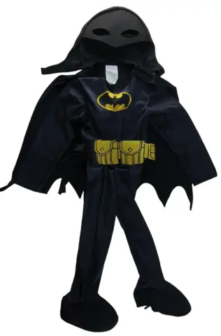 Rubies sort batman kostume str. 80-86