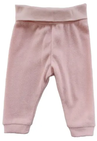 H&M lyserøde fleecebukser str. 68