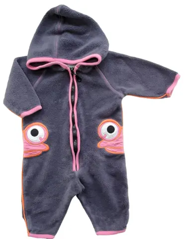 Fred's world grå fleece heldragt str. 62
