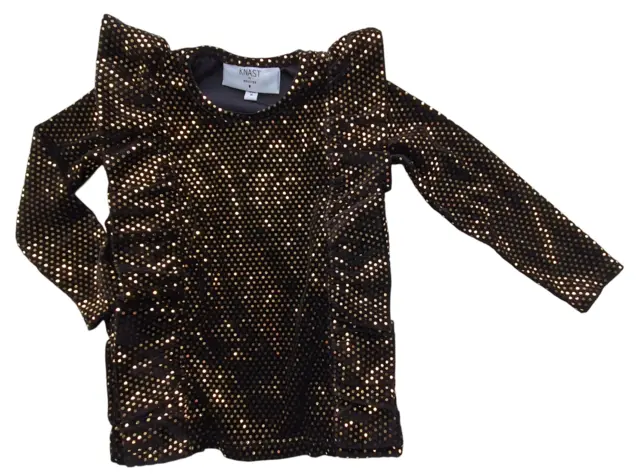 Knast by Krutter sort bluse str. 18-24