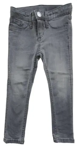 H&M grå skinny fit denimbukser str. 98