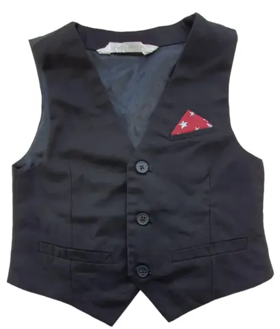 H&M sort fin vest str. 98