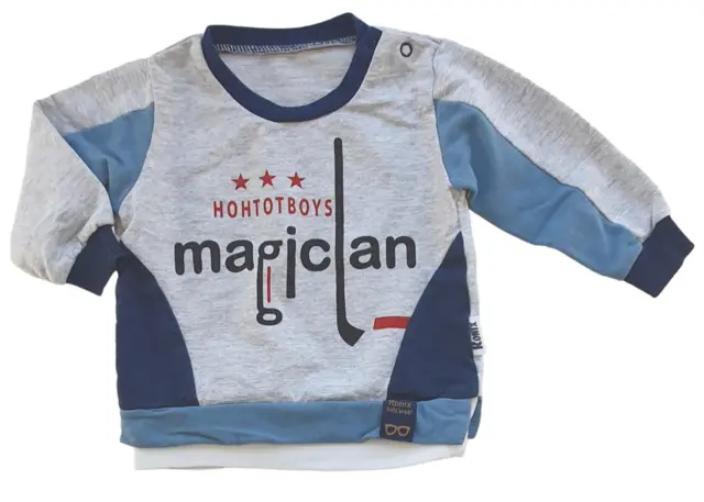 Ronix lysegrå langærmet sweatshirt str. 74-80