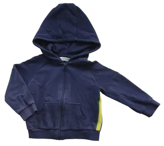 Minymo mørkeblå langærmet sweatshirt str. 92