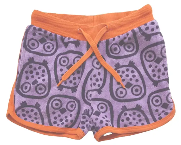 Ej sikke lej lilla frotté shorts str. 86