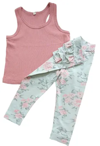 Newbie leggings og Popupshop top str. 86