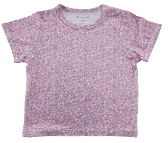 Mamabo rosa blød bambus bluse str. 74