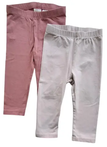 H&M to par leggings str. 74
