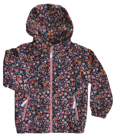 Friends småblomstret softshell jakke str. 122