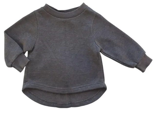 By Clara brun langærmet sweatshirt str. 74