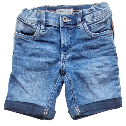Name it blå denim shorts str. 116