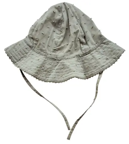 H&M grøn fin sommerhat str. 74-80