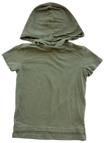 Fribo armygrøn kortærmet T-shirt str. 98-104