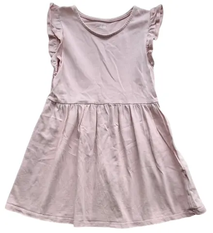 H&M ærmeløs rosa sommerkjole str. 98-104