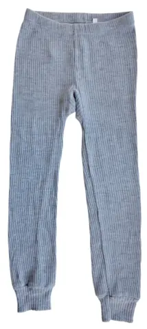 Friends lysegrå uld leggings str. 110-116