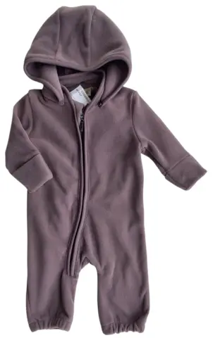 Ny Nordic label lyngfarvet fleece køredragt