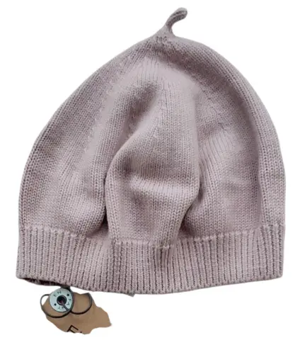 Ny En Fant rosa finstrikket hue str. 52 cm