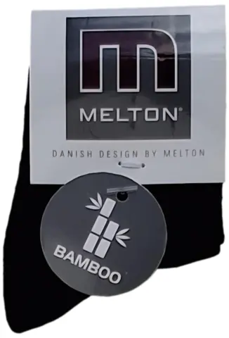 Nye Melton sorte bløde bambus babystrømper