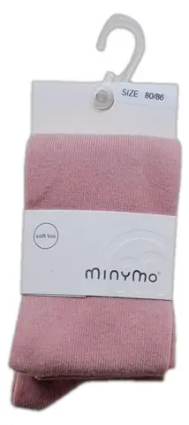 Nye Minymo lyserøde strømpebukser str. 80-86