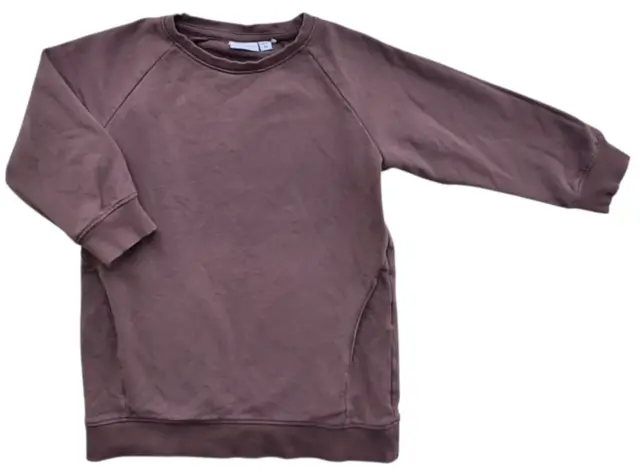 Name it lilla langærmet sweat kjole str. 92