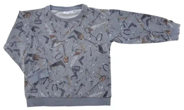 Name it grå langærmet sweatshirt str. 98