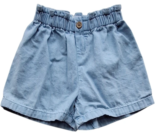 H&M lyseblå denim shorts str. 98