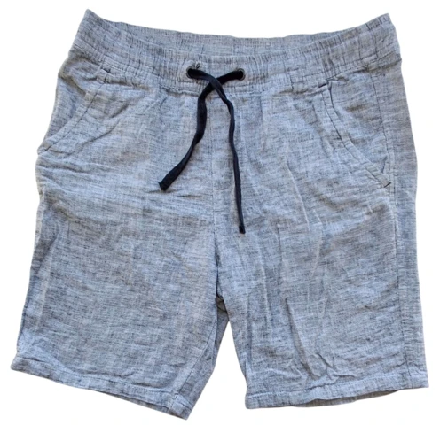 H&M lysegrå småternede shorts str. 152
