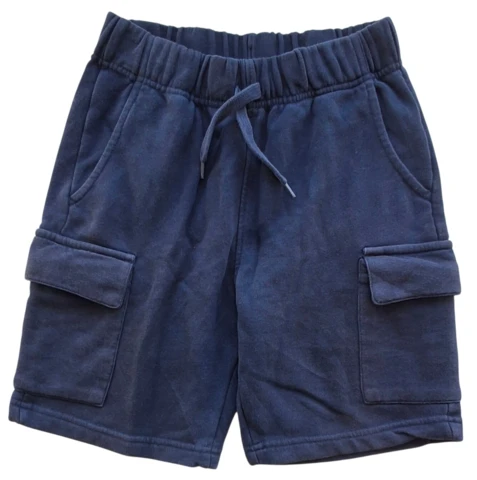 Pomp de lux mørkeblå lange sweat shorts str. 146-152