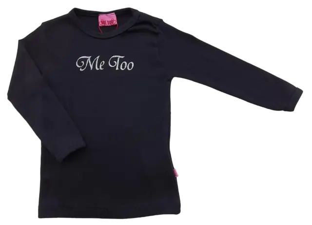 Me To sort langærmet T-shirt