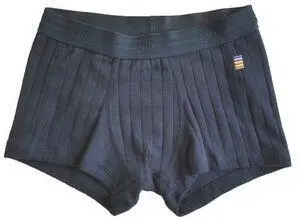 JOHA mørkeblå bomulds boxershorts
