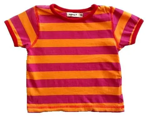 Name it orangestribet T-shirt str. 74