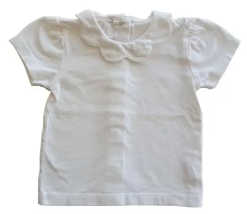 H&M hvid kortærmet bluse str. 74
