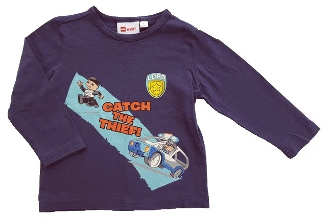 Lego Wear blå langærmet T-shirt str. 80