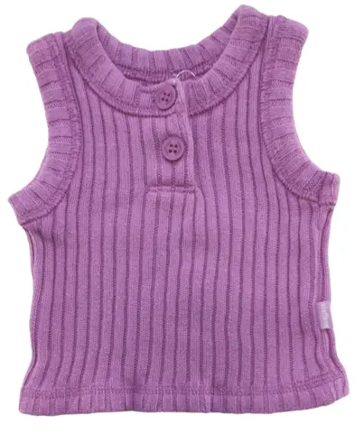 Steffens lyselilla strikket vest str. 62