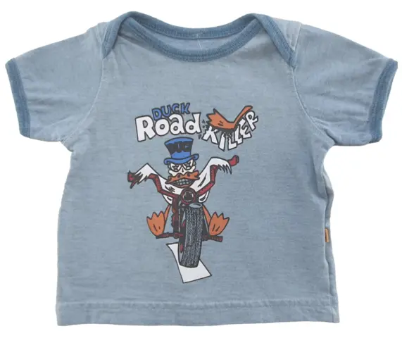 Ugly Duck lyseblå kortærmet T-shirt str. 62
