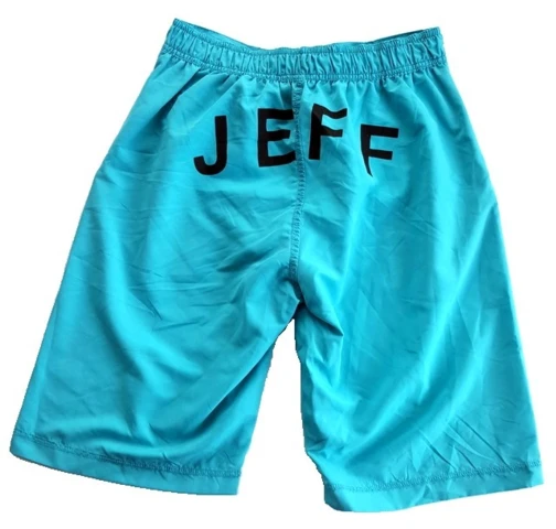 Nye Jeff turkisblå lange shorts str. 152