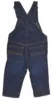 H&M mørkeblå denim overall's str. 74