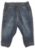 H&M blå denim pull on bukser str. 74