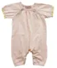 Petit tynd pudderfarvet sommerdragt str. 62
