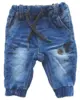 Name it mørkeblå tynde denimbukser str. 56