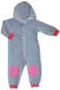 Fred's world lysegrå sweat heldragt str. 80