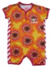 Hummel gul, orange og pink heldragt str. 62