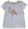 Pomp de lux beige kortærmet T-shirt str. 110-116