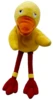 Gul kylling tøjbamse fra DR serien Bamse og Kylling