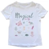Name it hvid kortærmet T-shirt str. 110
