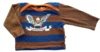Ugly Duck brunstribet T-shirt str. 62